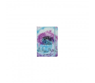 Cuaderno Friends A5 Morado Tie Dye