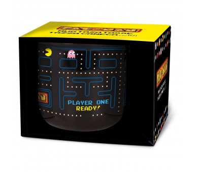 Taza Ceramica Pacman Desayuno 400 Ml