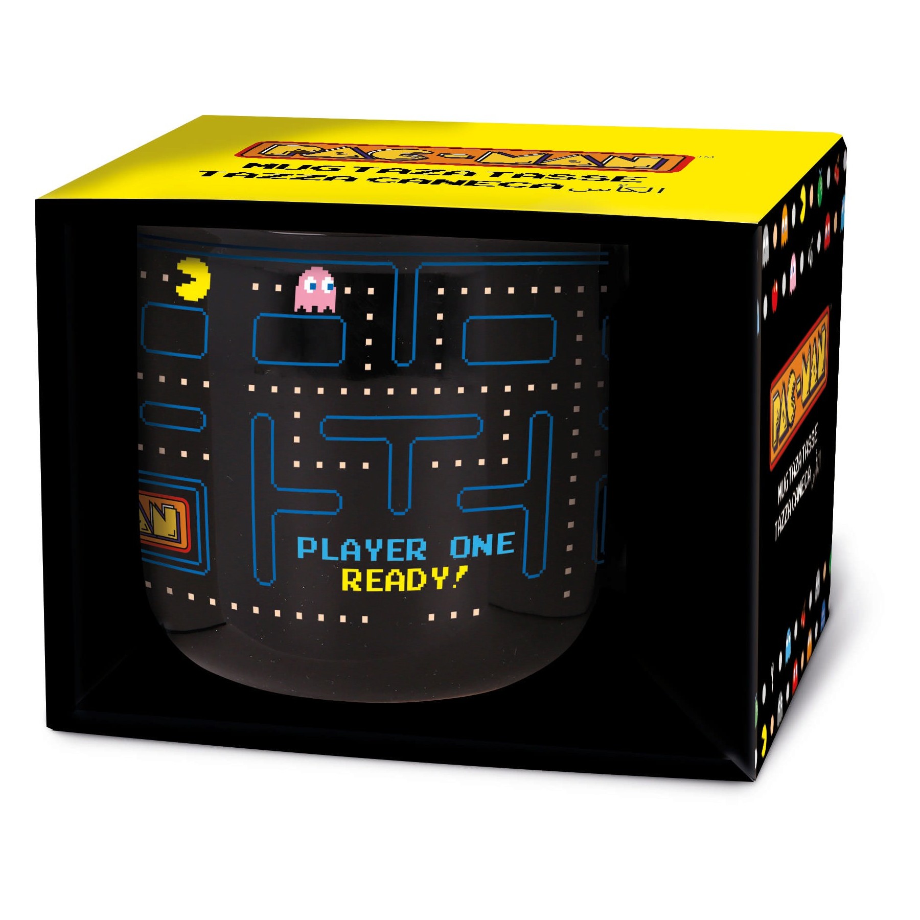 Taza Ceramica Pacman Desayuno 400 Ml