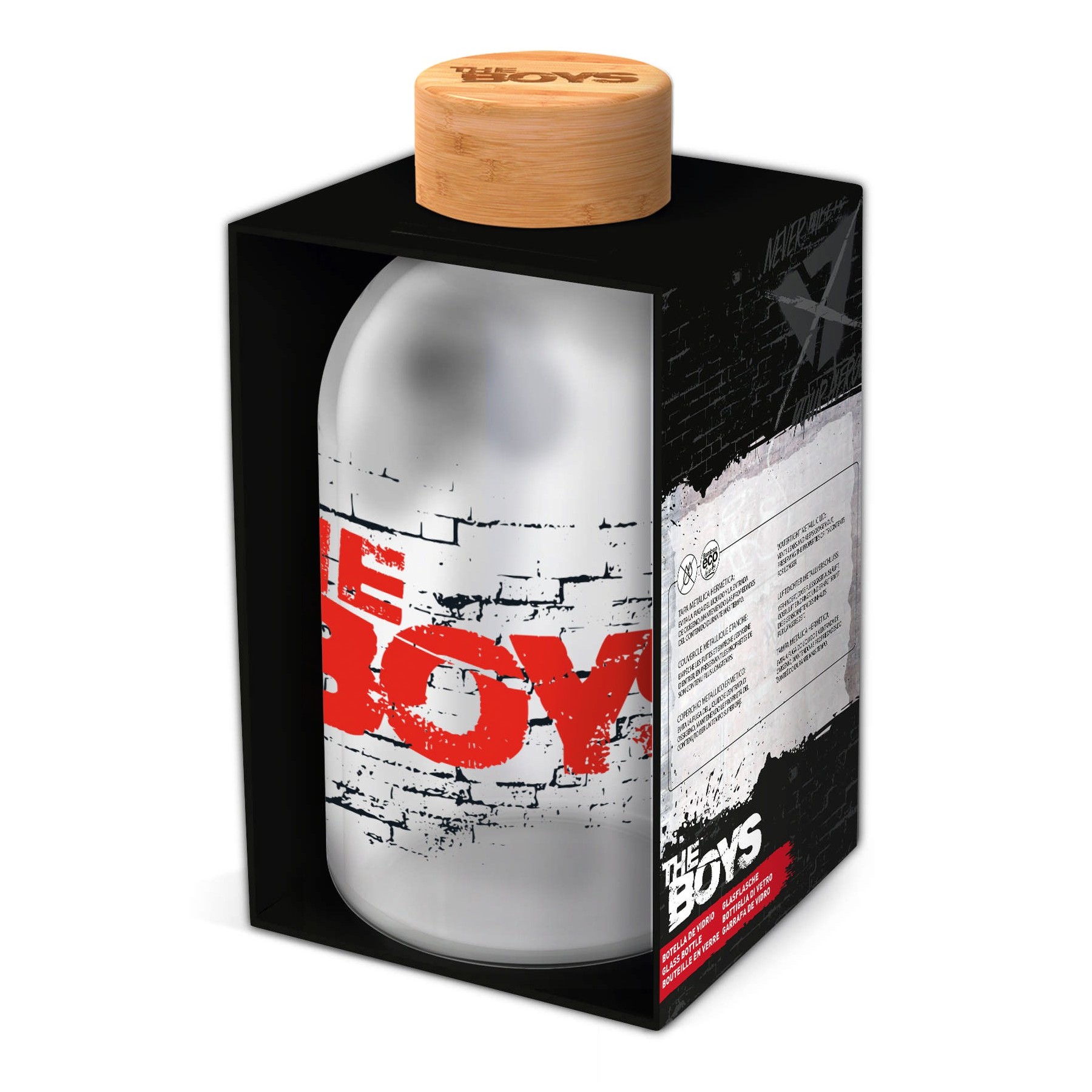 Botella De Cristal Pequeña The Boys 620 Ml