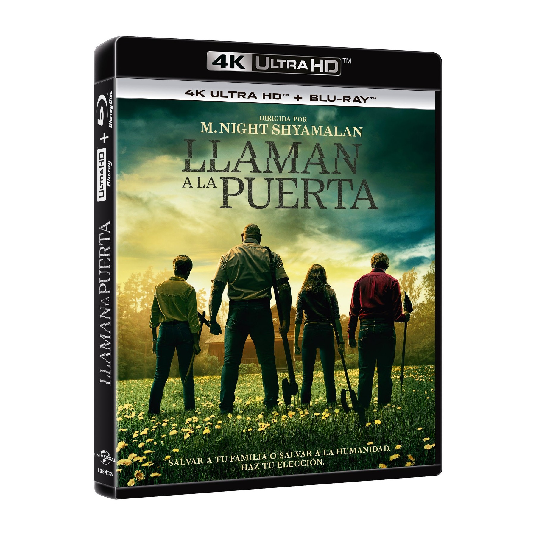Llaman A La Puerta  (4K Uhd + Blu-Ray)