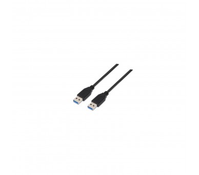 Cable Usb 3.0 Nanocable 10.01.1001-Bk/ Usb Macho Usb Macho/