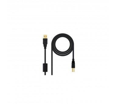 Cable Usb 2.0 Impresora Nanocable 10.01.1205/ Usb Macho Usb