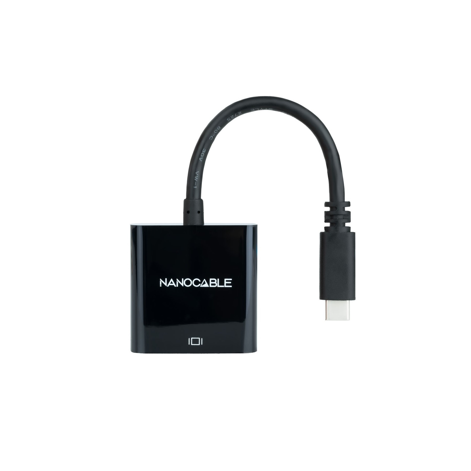 Cable Conversor Nanocable 10.16.4101-Bk/ Usb Tipo-C Macho Vg