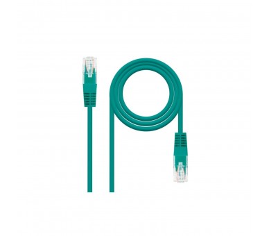 Cable De Red Rj45 Utp Nanocable 10.20.0400-Gr/ Cat.6/ 50Cm/