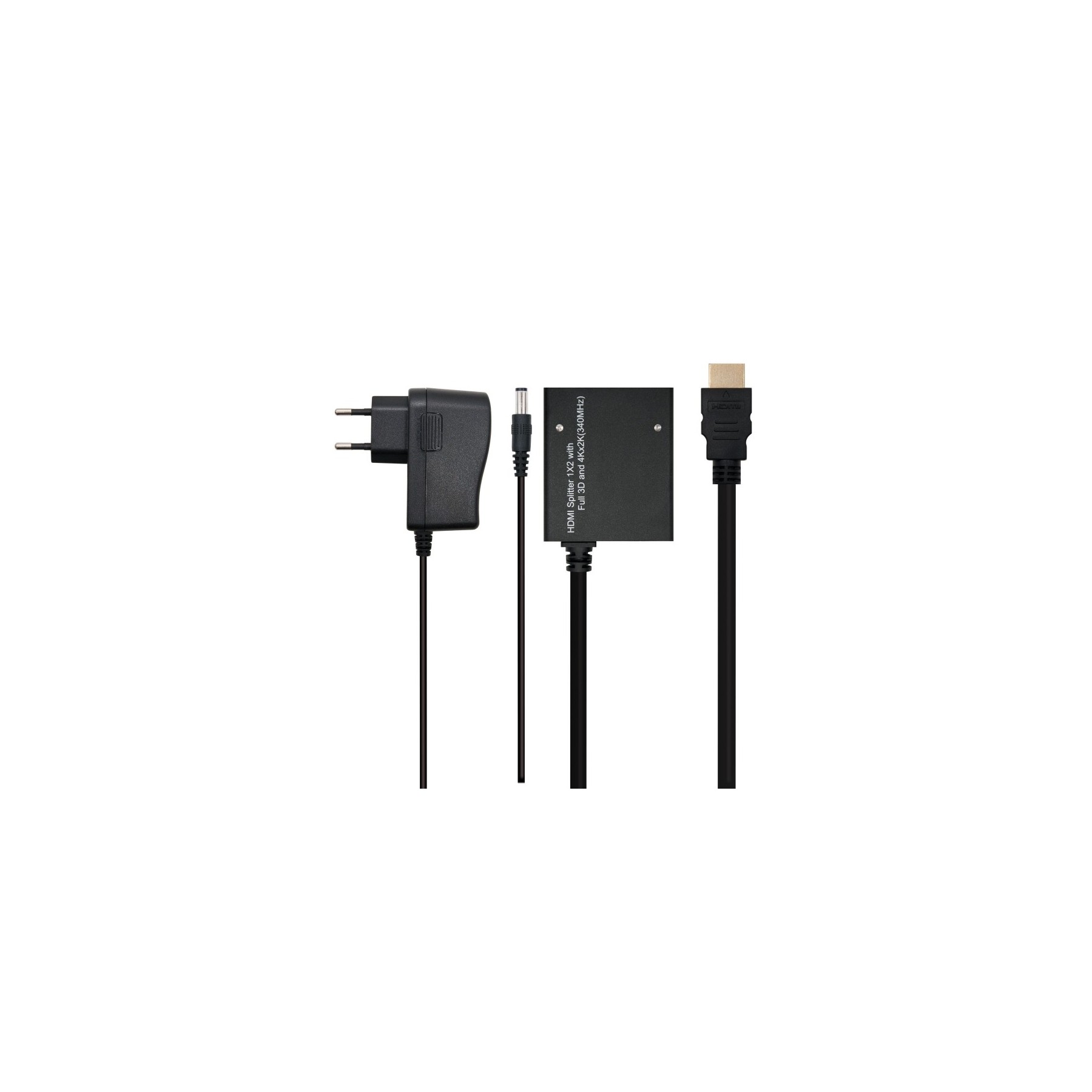 Duplicador Hdmi Nanocable 10.25.3502/ Hdmi Macho 2 Hdmi Hemb