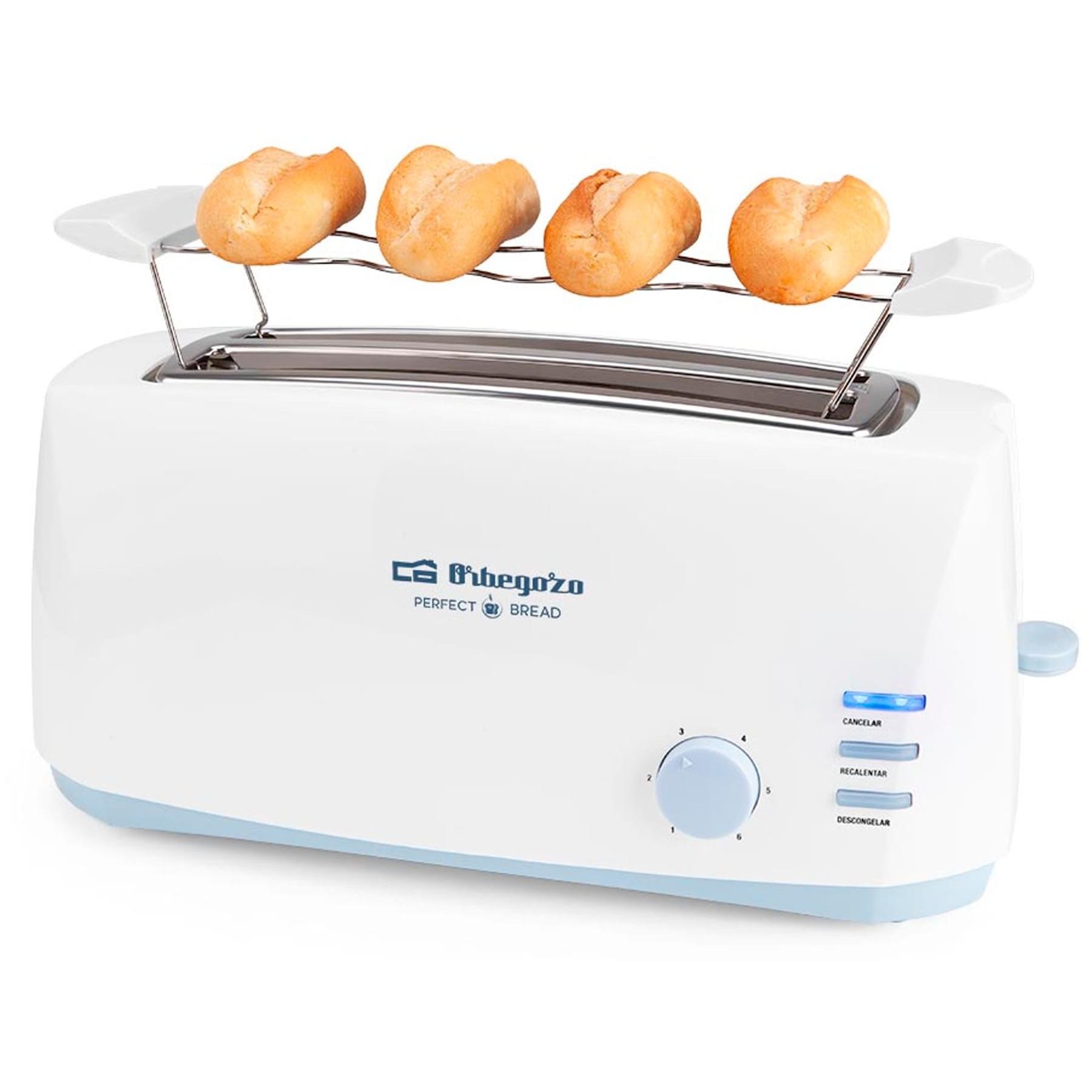 Tostador Orbegozo To 4500/ 1400W/ Blanco