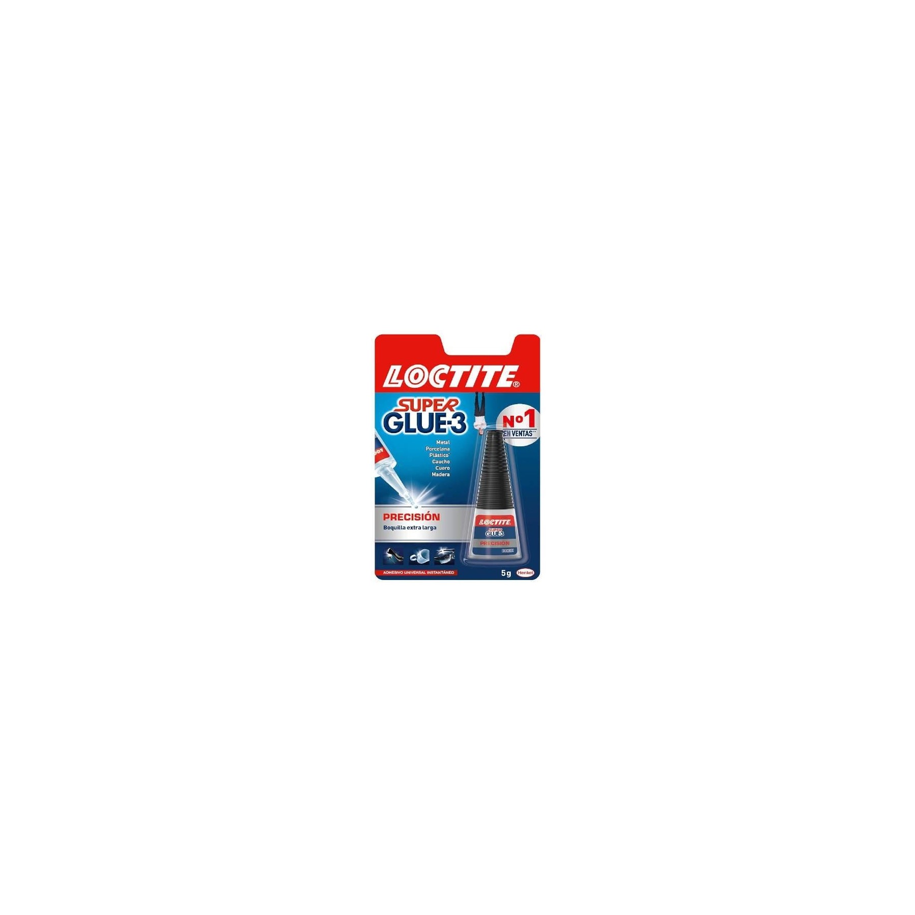 Pegamento En Tubo Loctite Super Glue-3 Precisión/ 5G