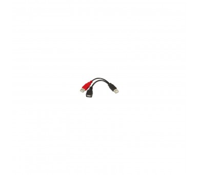 Cable Usb 2.0 + Alimentación Aisens A101-0030/ Usb Hembra +