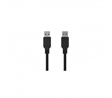 Cable Usb 3.0 Aisens A105-0446/ Usb Macho Usb Macho/ 1M/ Neg