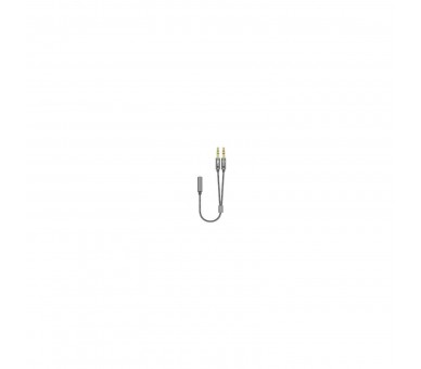 Adaptador Aisens A128-0417/ Jack 3.5 Hembra 2X Jack 3.5 Mach