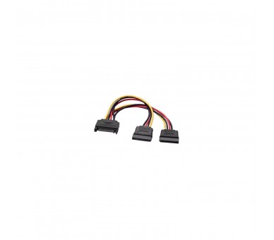 Cable Alimentación Aisens A131-0353/ Sata Macho 2X Sata Hemb