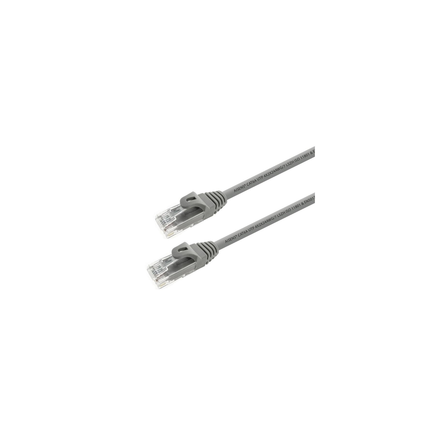 Cable De Red Rj45 Utp Aisens A145-0326 Cat.6A/ 1M/ Gris