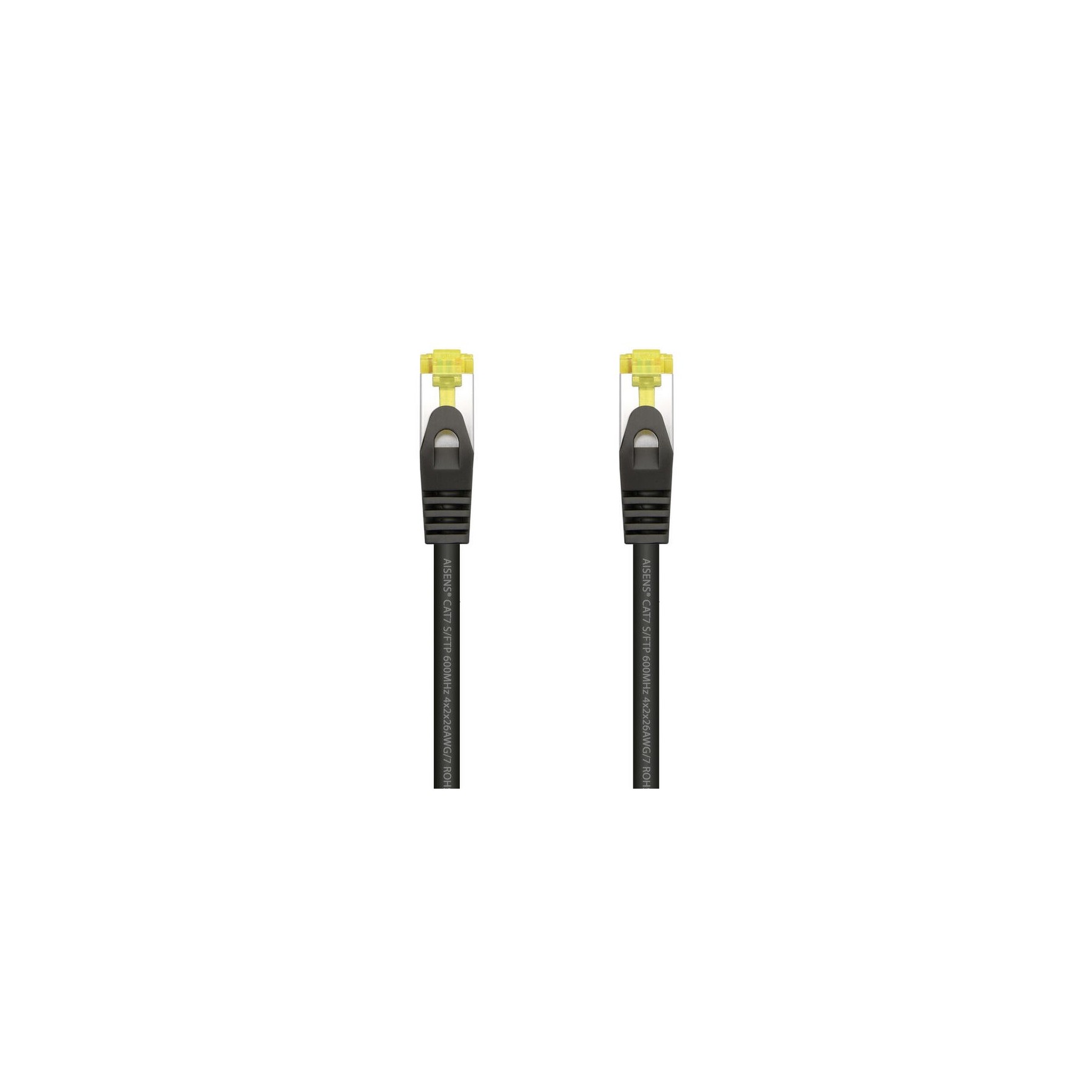 Cable De Red Rj45 Sftp Aisens A146-0485 Cat.7/ 50Cm/ Negro