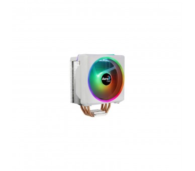 Ventilador Con Disipador Aerocool Cyclon 4F/ 12Cm/ Blanco