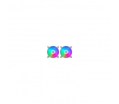 Ventiladores Mars Gaming Mfduow/ 12Cm/ Frgb/ Blancos