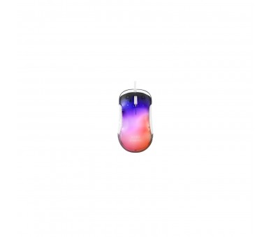 Ratón Gaming Mars Gaming Mmgloww/ Hasta 12800 Dpi/ Blanco