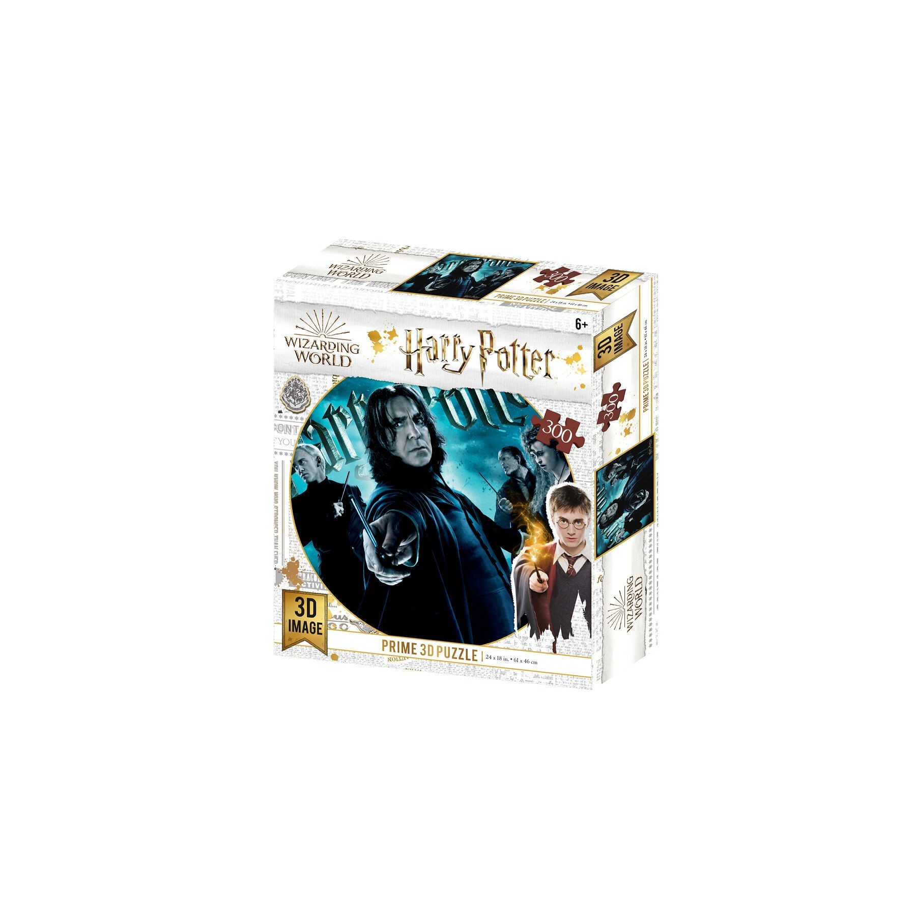 Puzzle Lenticular Harry Potter Slytherin 300 Piezas
