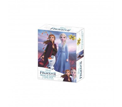 Puzzle Lenticular Disney Frozen Elsa, Anna Y Olaf
