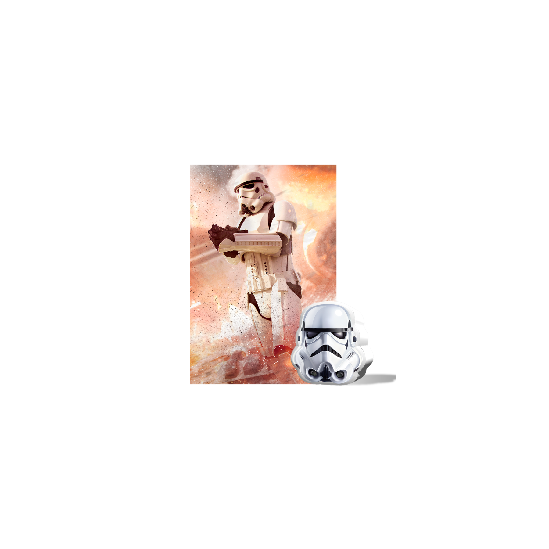 Puzzle Lenticular En Caja 3D Star Wars Stormtrooper