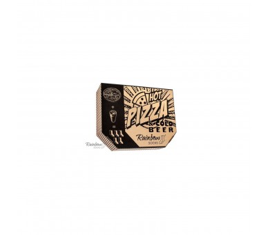 Set Tasty De Calcetines Pizza Y Lata De Cerveza Talla S (36-