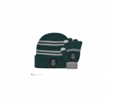 Cnr - Set Gorro/Guantes Slytherin Kids