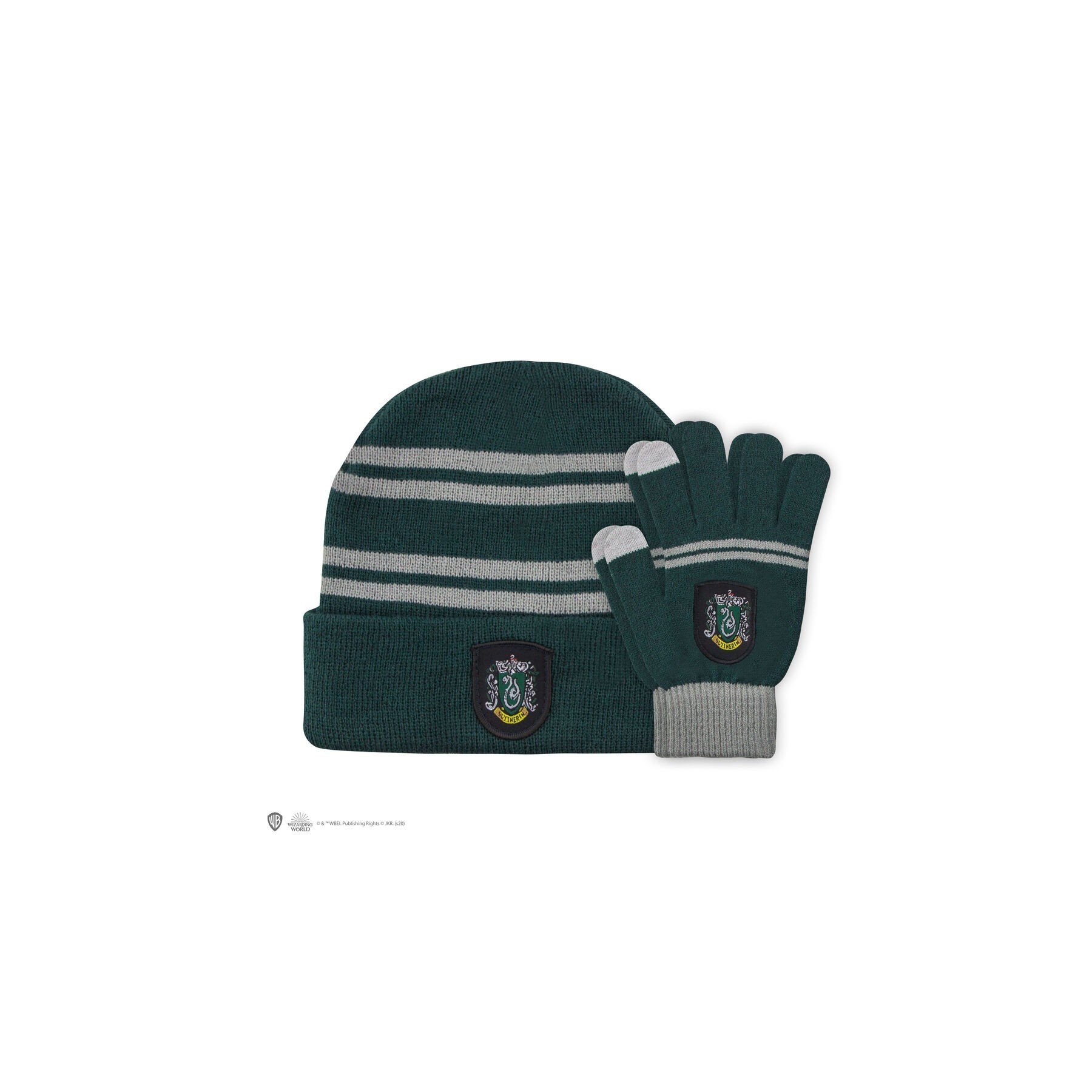 Cnr - Set Gorro/Guantes Slytherin Kids
