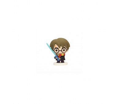 Mini Figura De Goma Harry Potter Con Espada