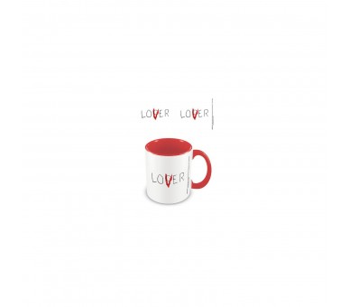 Taza Desayuno Color It Lover Roja