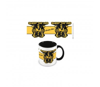 Taza Desayuno Color Cobra Kai Sweep The Leg Negro