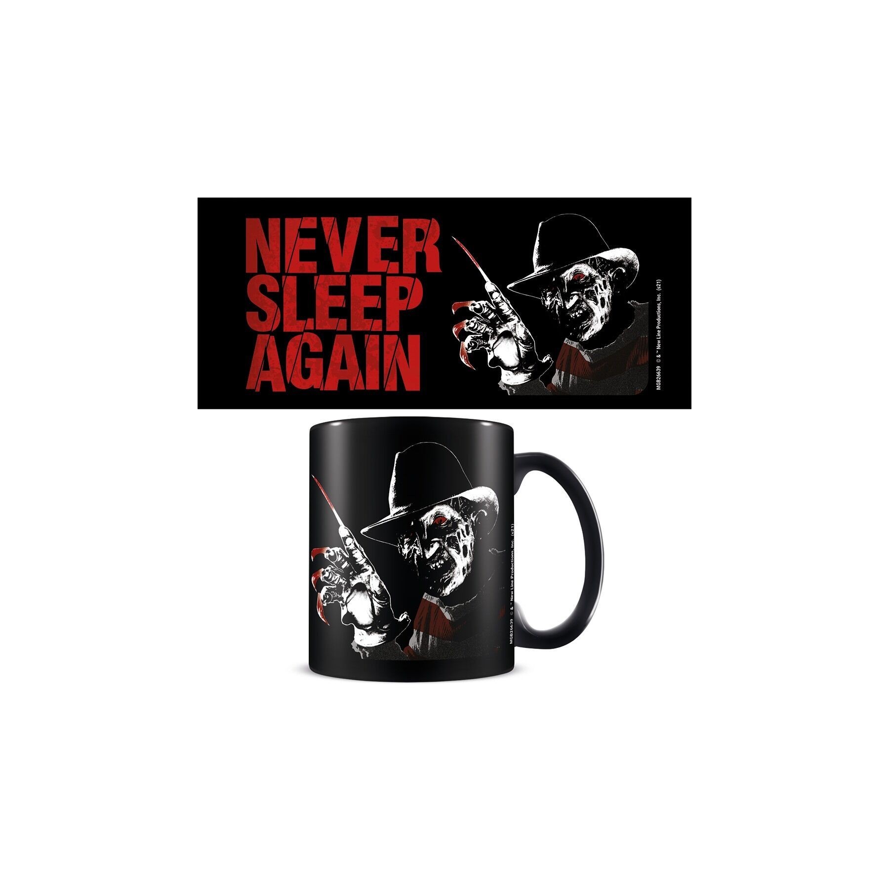 Taza Pesadilla En Elm Street No Volver A Dormir