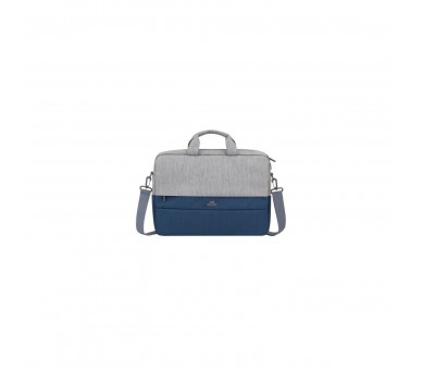 Rivacase 7532 Grey/Blue Prater Maletín 15,6" Gris-