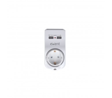 Ewent Cargador Usb 4En1 2.4A