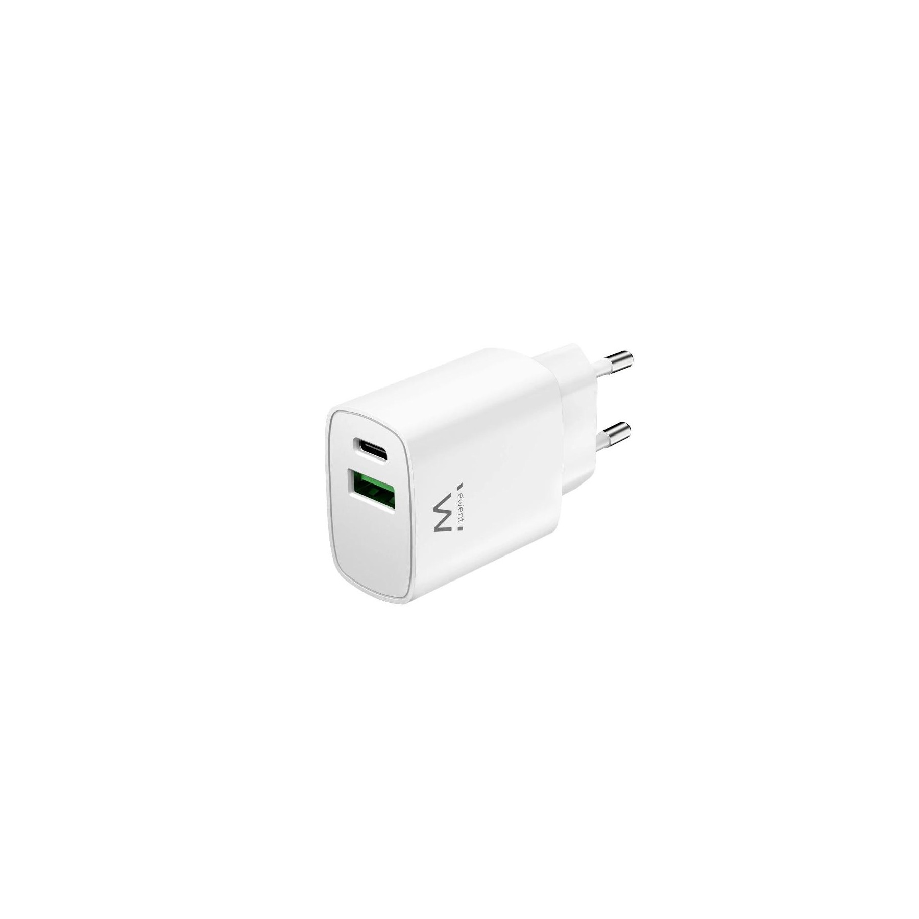Ewent Cargador Rapido Q3 20W Usb-C Y Usb-A