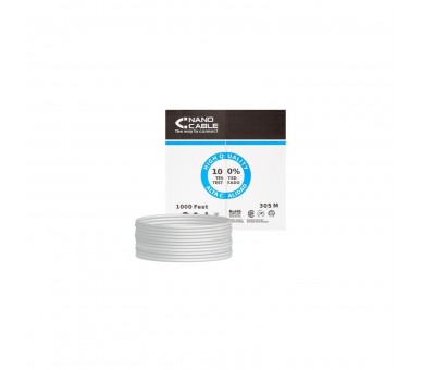 Nanocable Bobina Cable Rj45 Cat5 Ftp Rigido 305M