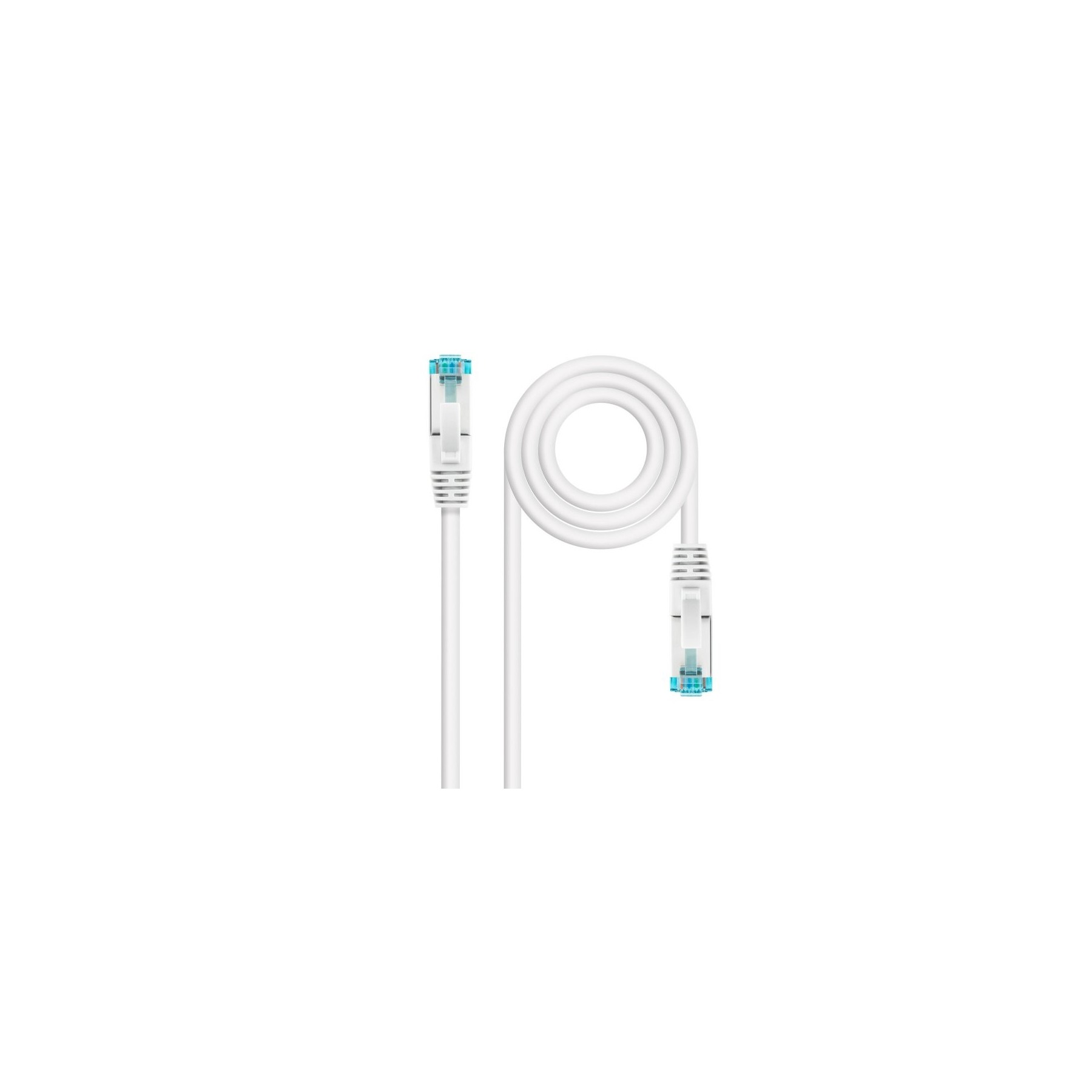 Nanocable Latiguillo Cat. 7 Lszh/Sftp 25 Cm Blanco