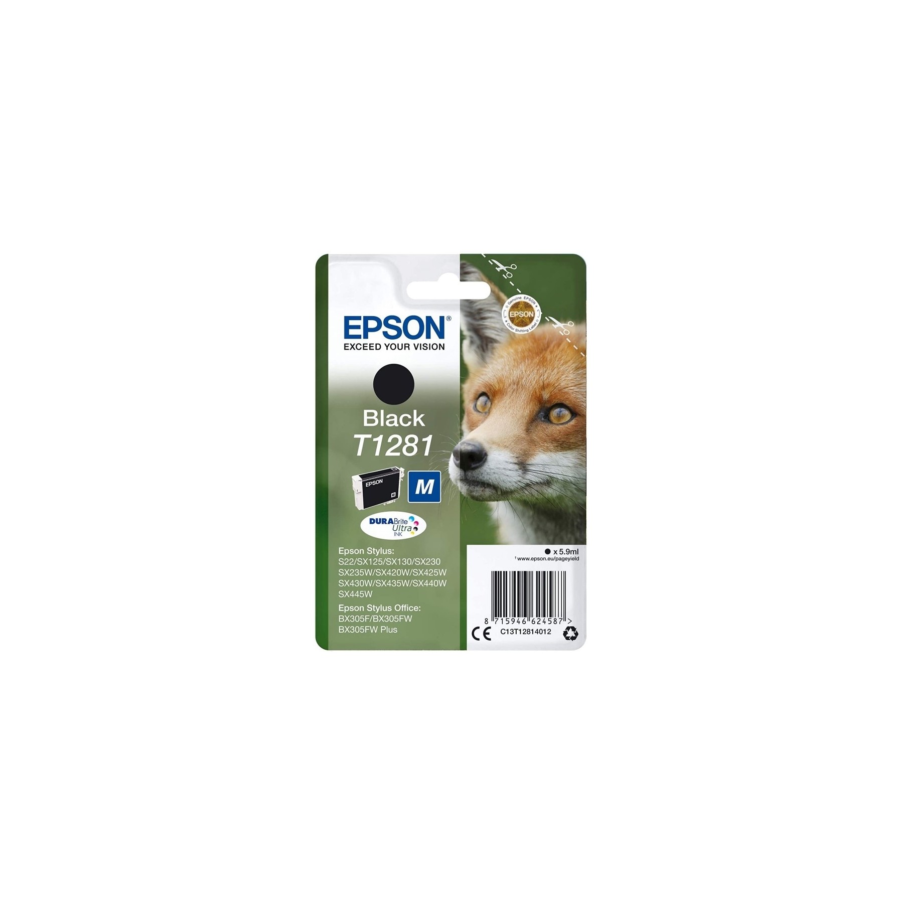 Epson Cartucho T1281 Negro