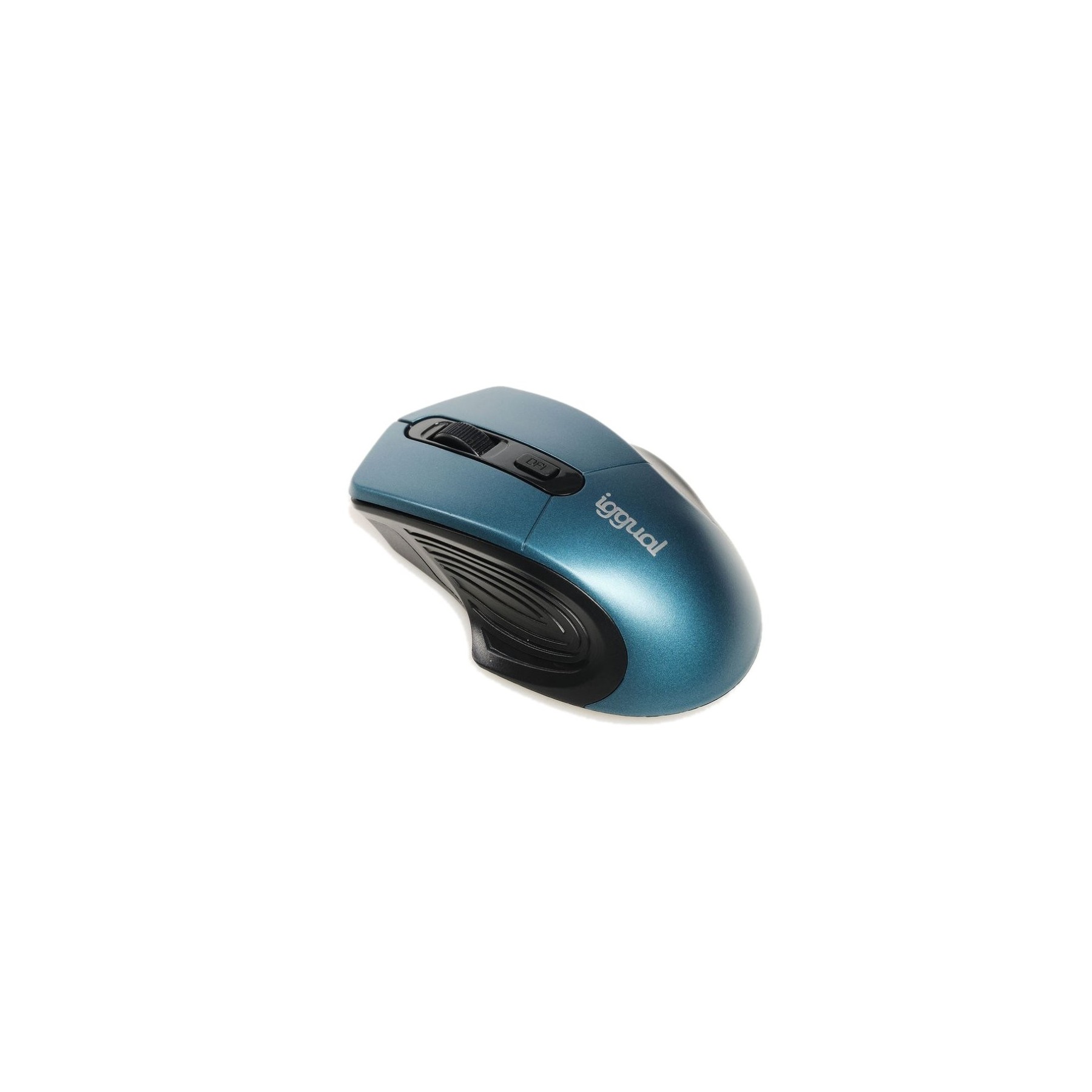 Iggual Ratón Inalámbrico Ergonomic-L-1600Dpi Azul