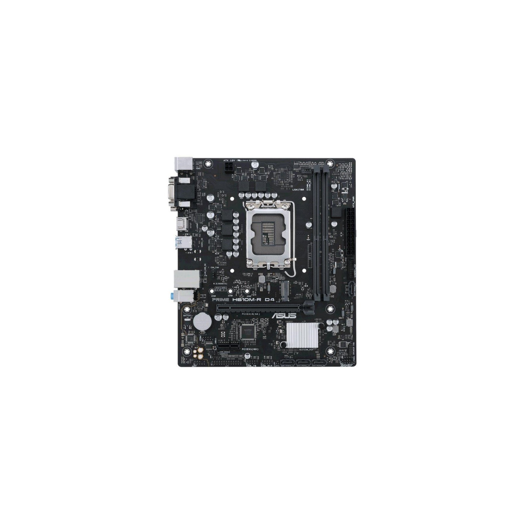 Asus Placa Base Prime H610M-R D4  Matx 1700