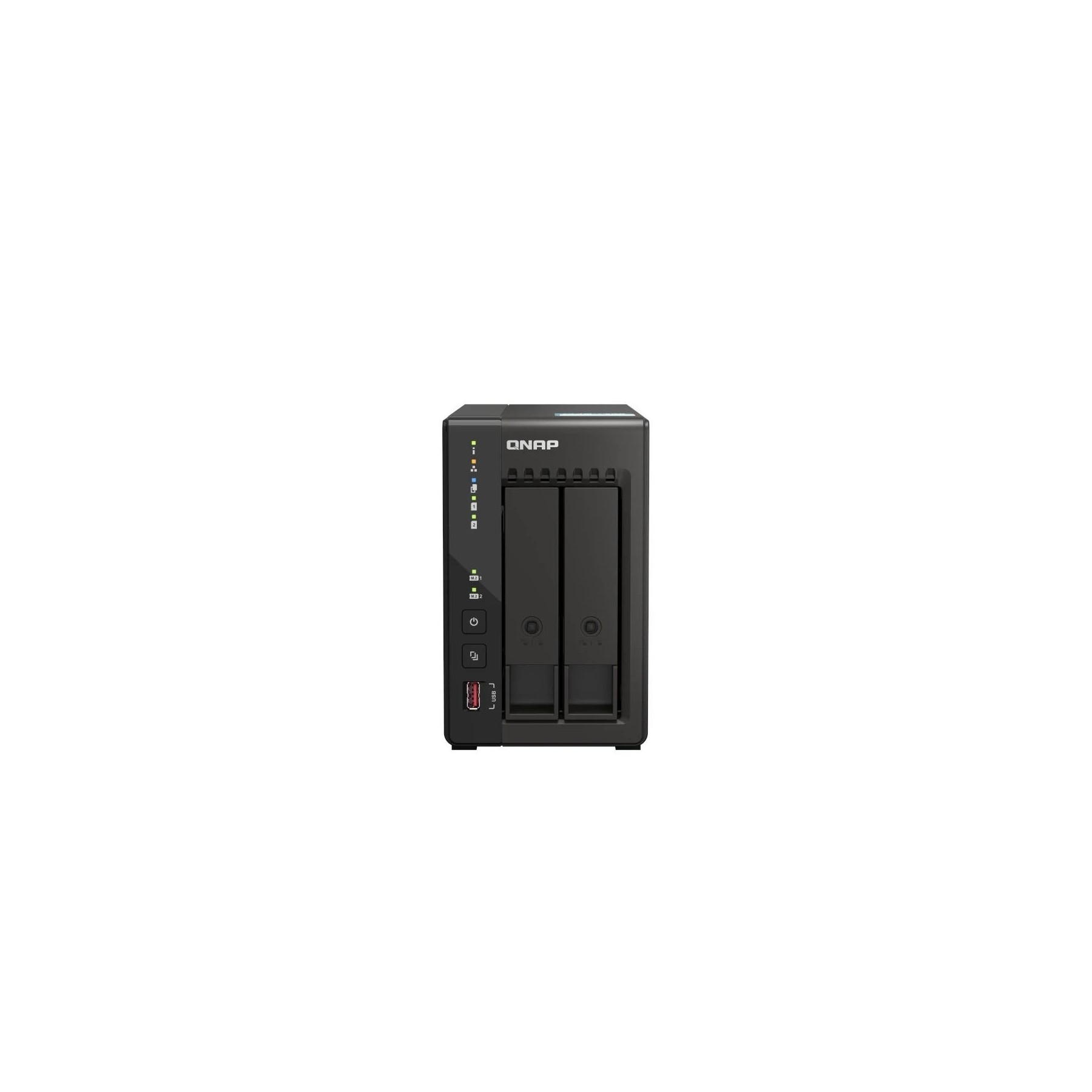 Qnap Ts-253E-8G Nas 2Xhdd-Bay 2X2.5Gbe 4Xusb