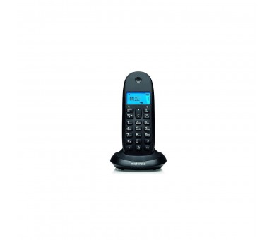 Teléfono Fijo Motorola C1001 Cb+ Telefono Dect Negro