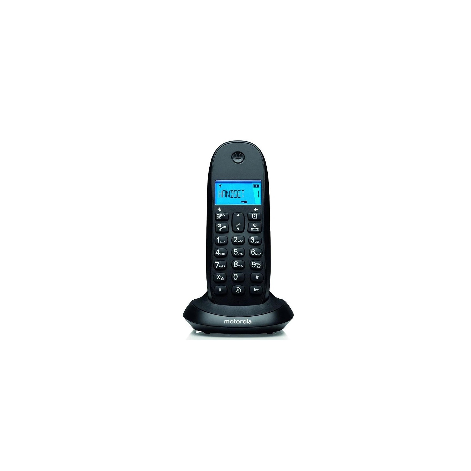 Teléfono Fijo Motorola C1001 Cb+ Telefono Dect Negro