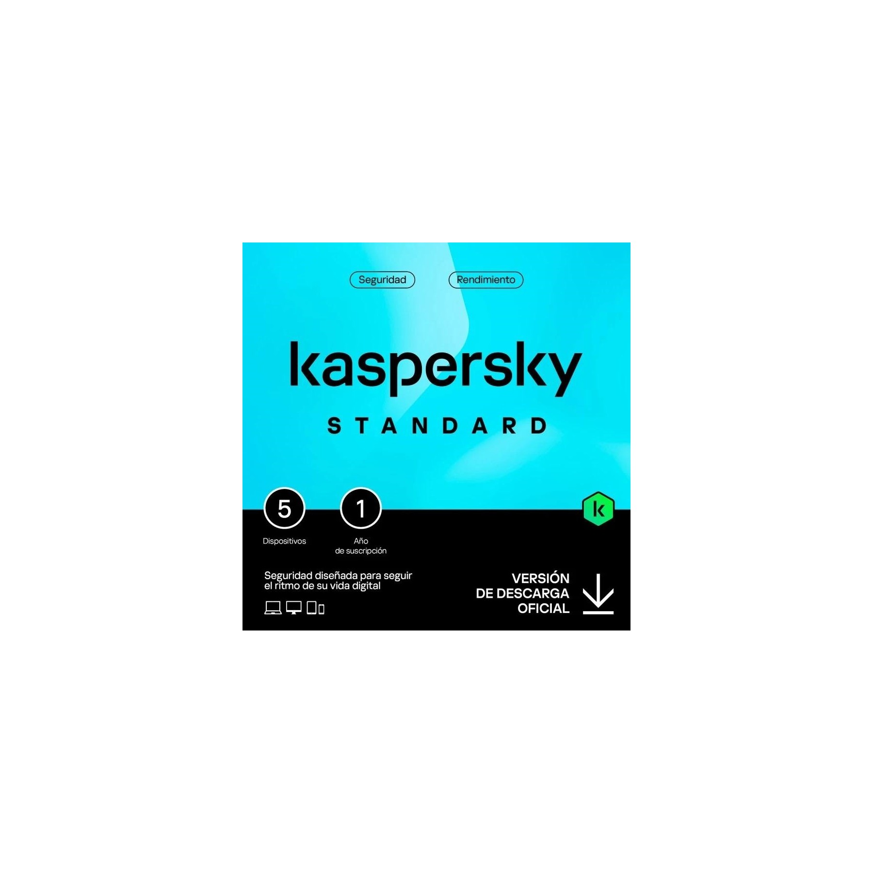 Kaspersky Standard 5L/1A Esd