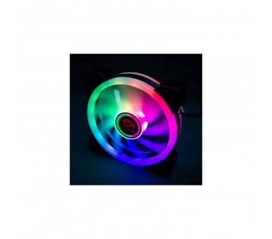 Ventilador Auxiliar Rgb Retail Iris Spectrum 12Cms