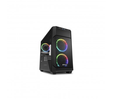 Caja Microatx Sharkoon V1000 Rgb