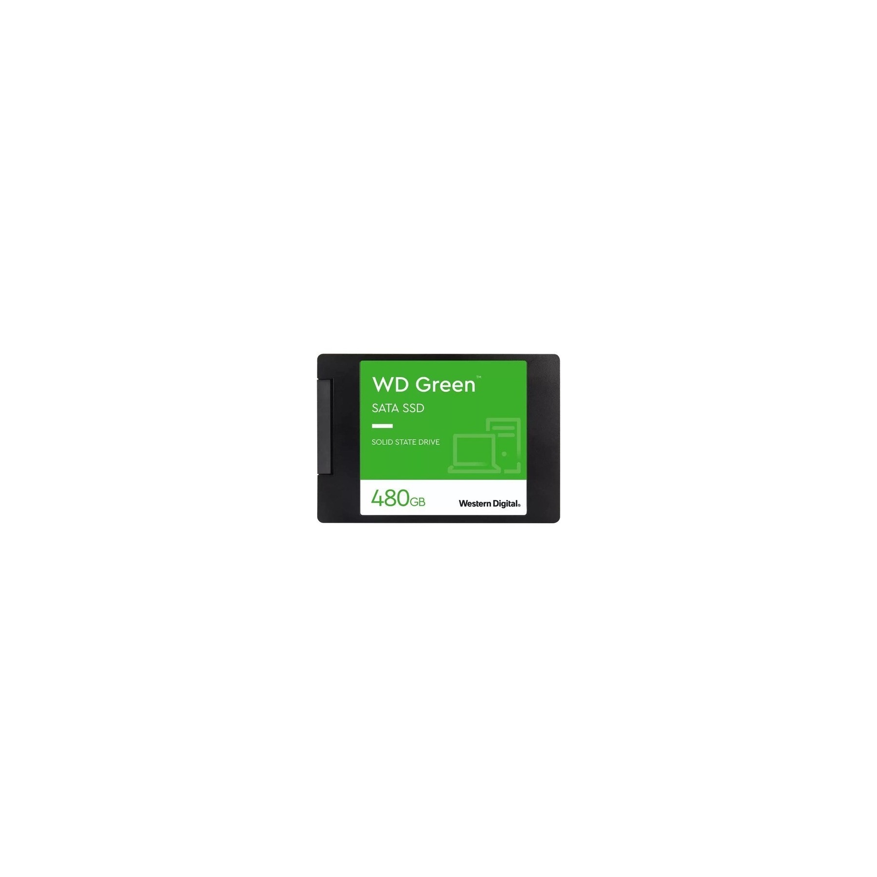 Ssd Wd 480Gb Green 2.5" Sata3 7Mm 3D
