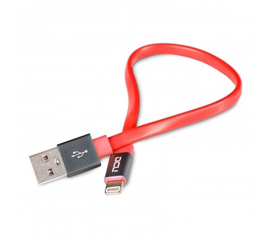 Dcu 34101285 Rojo / Cable Usb-A (M) A Lightning (M) 20Cm