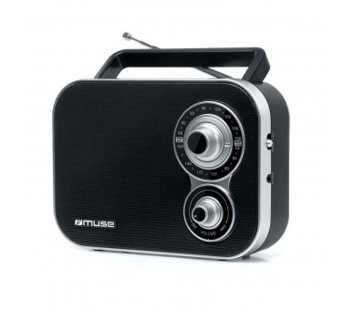 Muse M-051 R Negro / Radio Portátil