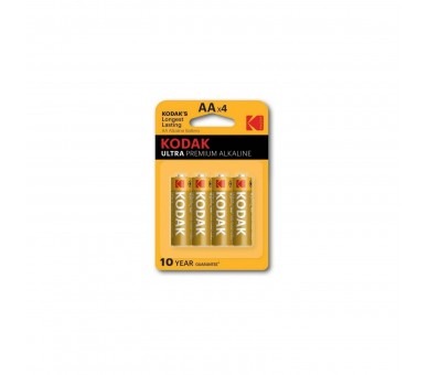 Blister Pilas Kodak Alcalina Ultra Aa Lr6 -  Blister 4 Pilas