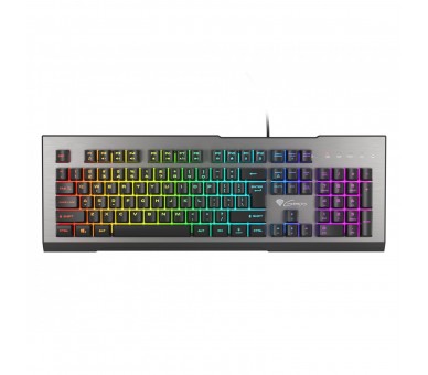 Teclado Gaming Genesis Rhod 500 Rgb Retroiluminado Layout Es